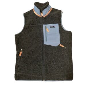 Patagonia Retro-X Vest Deep Pile Fleece Full Zip